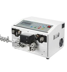 Machine à dénuder les fils entièrement automatique multifonctionnelle, ligne de coupe haute vitesse pour câbles, machine électrique de dénudage et de pliage - Product Image 1