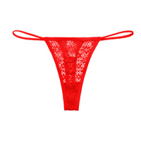 Tangas – Lingerie en dentelle transparente et Sexy pour femmes, Lingerie Tanga à taille basse
