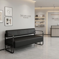 Meubles de salon contemporains, chaise d'attente pour salon de coiffure, salon de beauté, chaise de repos pour magasin de vêtements, banc