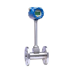 Vortex Meter Propane Gas Flow Meter With Temperature And Pressure Compensation Steam Vortex Flow Meter