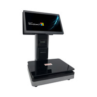Caisse enregistreuse tactile tout-en-un avec balance intégrée pour le commerce de détail