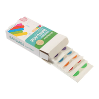 Bandages pour enfants OEM en PE, en vrac, colorés, flexibles, néon, imperméables, respirants, pour protéger les coupures et les égratignures des enfants