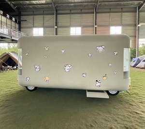 รถพ่วงรถบรรทุกอาหารทาโก้พร้อมแผ่นเหล็กและสถานีเตรียมอาหารเม็กซิกัน - Product Image 2