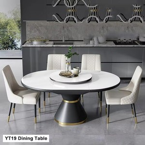 Table à manger de style moderne neuve, vente en gros de pieds de table, mobilier d'extérieur, table de restaurant en métal - Product Image 6