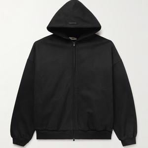 Custom Designer Green Hoodies Men <b>Zip</b> up Fleece Hoodie 100% Cotton Oversize Sweatshirt Appliqued Embroidery Logo Loungewear - Product Image 2