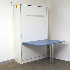 Vendita calda risparmio di spazio mobili camera da letto multifunzionale letto pieghevole murphy <span class=keywords><strong>parete</strong></span> <span class=keywords><strong>tavolo</strong></span> da pranzo letto - Product Image 5