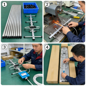 เสาอากาศ Yagi ทิศทางกลางแจ้งเครื่องขยายสัญญาณดิจิตอลไร้สายมือถือรับสัญญาณวิทยุแอพลิเคชันรับส่งสัญญาณเสาอากาศพร้อม N SMA - Product Image 5