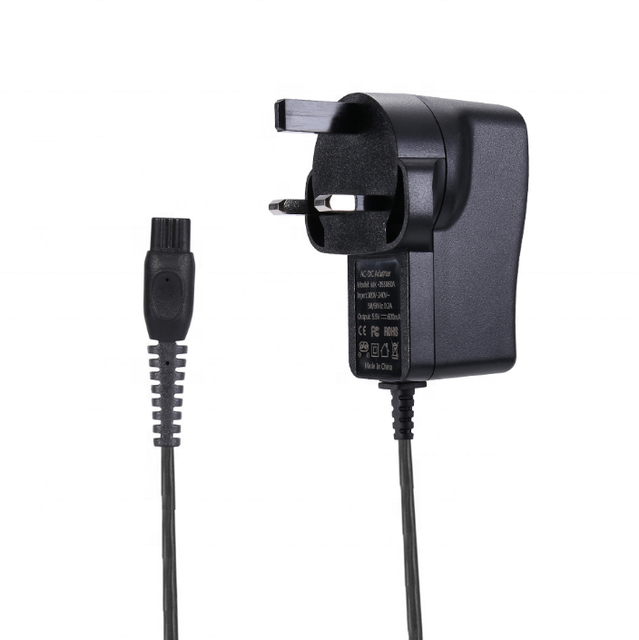 Replacement EU US AU UK Plugs 5.4w 15v 0.36a 360MA Ac Power Adapter for philips Shaver Charger