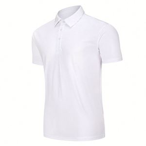 Design Men's Summer Short Sleeve Zipper <b>Top</b> Custom Printed T-shirt Pullover Golf Fashion Oversized Men's Custom Polo Shirt - Product Image 4