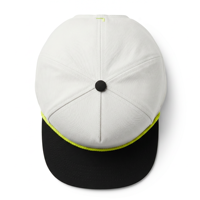 Gorra Snapback Clásica de Corte Estéreo Ajustado, Duradera, para Uso Diario, con Combinación de Colores, para el Campus y el Tiempo Libre