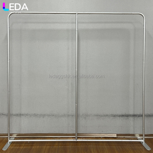 LEDA Decoración para Bodas y Eventos, Nuevo Fondo Metálico 3D Realista, Cuadrado y Moderno - Product Image 4