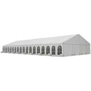 Carpa Blanca para Exposiciones, Rectangular, de Tela Oxford, Doble Capa, Aislamiento Térmico, para Todas las Estaciones, Eventos al Aire Libre, Bodas, Fiestas, Almacenamiento - Product Image 1