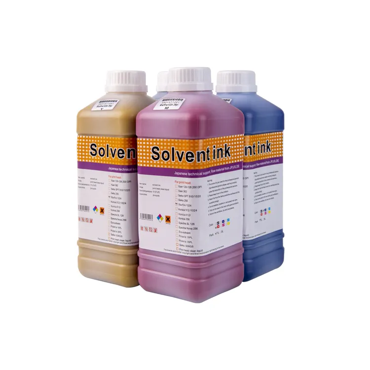 Tinta a base de aceite de buena calidad tinta solvente/tinta solvente para cabezal de impresora Spectra Polaris 35pl/15pl