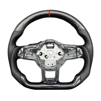 Vente en gros à bas prix cuir carbone pour Volkswagen R-line Passat Golf Jetta Tiguan Polo Bora Arteon 2010-2025 volant de voiture