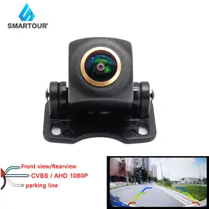 Smartour AHD1920 * 1080P kamera mundur mobil, kamera cermin samping untuk penglihatan malam mobil, aksesori kamera belakang kendaraan otomatis