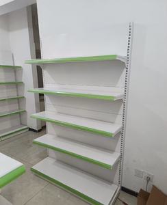 Estanterías de Góndola de Doble Cara Reforzadas Guichang para Supermercados, Estantes Metálicos Perforados con Recubrimiento de Polvo Epoxi, Montaje Rápido - Product Image 4