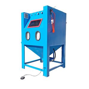 Efficient Industrial Dry Sand Blaster Machine with Motor for Manual Burnishing Automotive Chassis Rust Removal Metal Refinishing - Product Image 1