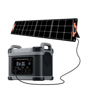 สถานีพลังงานแสงอาทิตย์แบบพกพา 1000W 2000W 3000W สำหรับใช้งานกลางแจ้ง ใช้แบตเตอรี่ลิเธียม 220V 1120Wh สำหรับใช้ในบ้าน - Product Image 6