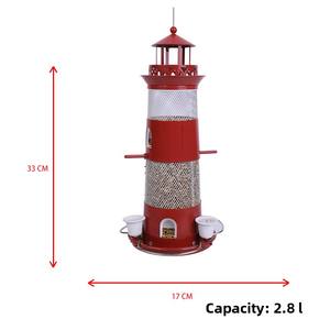 Mangeoire à oiseaux en métal et plastique à suspendre pour l'extérieur, nouvelle collection Chine, pour cour et jardin, alimentation automatique, personnalisation sur mesure - Product Image 1