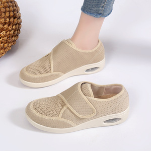 <span class=keywords><strong>Scarpe</strong></span> da passeggio a cuscino d'aria <span class=keywords><strong>scarpe</strong></span> sportive Casual maglia traspirante <span class=keywords><strong>Velcro</strong></span> madre <span class=keywords><strong>scarpe</strong></span> da <span class=keywords><strong>donna</strong></span> - Product Image 4