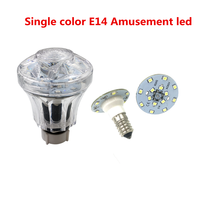 Lampes LED Turbo Cabochon pour l'éclairage des manèges des parcs d'attractions E10 E14 Blanc froid PC