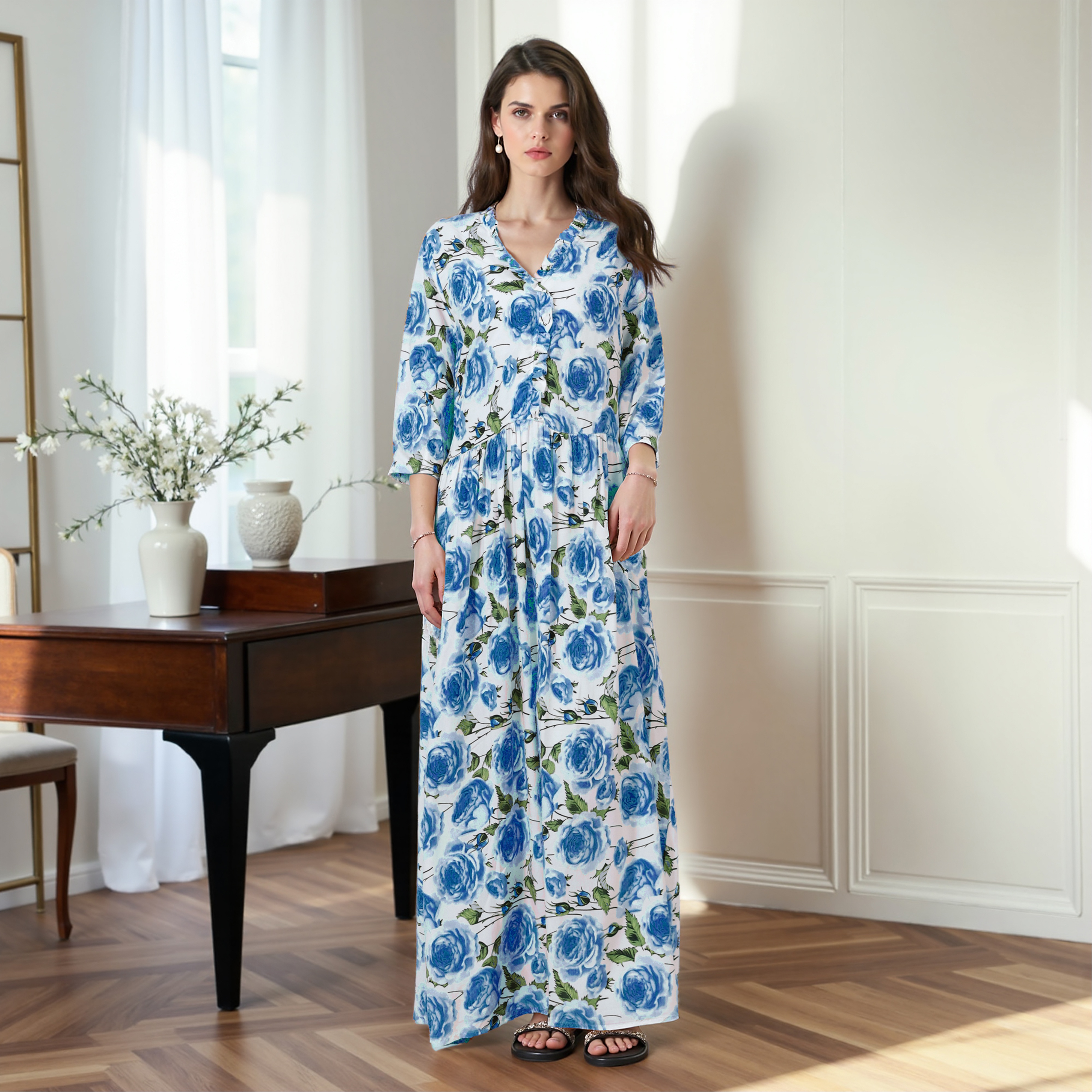 knee length dresses for ladies Buy Ottoman Kaftan Dress Henna Night Dresses For Sale For Sale main image 1