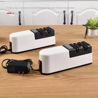 Aiguiseur de couteaux en diamant électrique domestique Portable professionnel à main pour l'affûtage de cuisine de ciseaux écologique