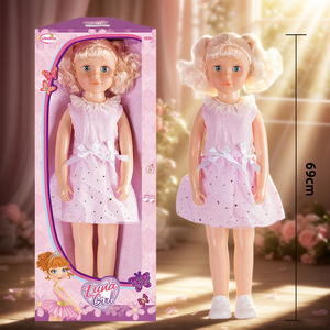 Poupée réaliste de princesse de 28 pouces avec des dents souriantes, <span class=keywords><strong>jouet</strong></span> de <span class=keywords><strong>mode</strong></span> réaliste pour fille - Product Image 4