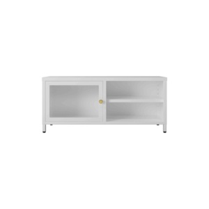 Mueble de Salón Moderno de Metal Personalizado Bizoe HM-GD3-S con Puerta de Vidrio Individual, Almacenamiento Colorido para TV, Uso en Dormitorio - Product Image 2