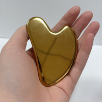 علامة شخصية لكشط الوجه بجودة عالية Guasha Stainless Steel Gua Sha لـ من Guasha