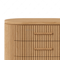 Cadre de lit en bois moderne de taille King Size Sageliving avec table de chevet ensemble de meubles de chambre à coucher contemporains pour la chambre à coucher principale de luxe