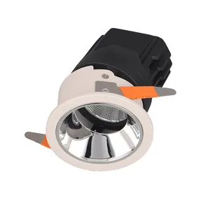 Lampu LED Downlight cerdas dapat diredupkan, lampu sorot depan 100mm 30W 3000lm Lumen tinggi