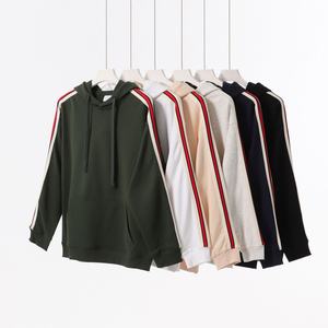 Produttori di abbigliamento personalizzato 380g tessuto di cotone poliestere oversize autunno/inverno nuova collezione felpa a maniche lunghe con cappuccio - Product Image 2