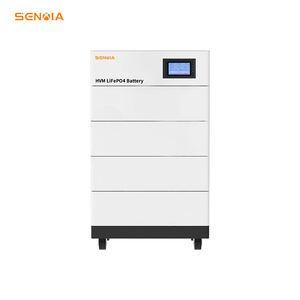 Sistem Penyimpanan Energi Baterai LiFePO4 Tegangan Tinggi 100Ah 4.8 hingga 38.4kWh dengan Layar LCD untuk Tenaga Surya Rumah Tangga & Kehidupan Off Grid - Product Image 2