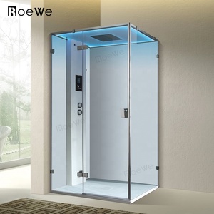 Roewebat LD107F15, cabine <span class=keywords><strong>de</strong></span> <span class=keywords><strong>douche</strong></span> moderne euro ozone avec nano verre, boîte à vapeur humide <span class=keywords><strong>de</strong></span> luxe salle <span class=keywords><strong>de</strong></span> <span class=keywords><strong>douche</strong></span> combinée - Product Image 2
