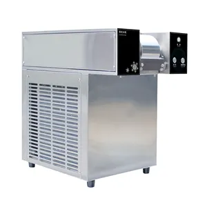Yeni stil ticari kar tanesi buz makinesi 1000W elektrikli otomatik hızlı üretim süt kar buz makinesi