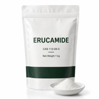 Erucilamida en Polvo, Agente Deslizante y Lubricante para Películas de Poliolefina, Aditivos Plásticos de Alta Pureza, CAS 112-84-5