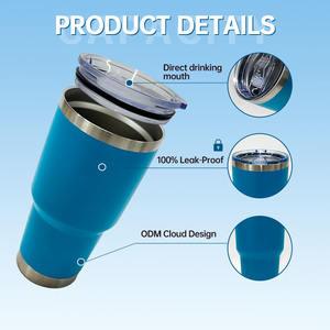 OEM ODM BPA libera sigillo coperchio 30oz bicchiere 18/8 Pro grado in acciaio inox sottovuoto <span class=keywords><strong>termo</strong></span> vuoto bottiglia di acqua esterna - Product Image 2
