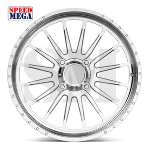 24x7J 8x170 8x180 Popular Pattern Off-road Mags Latest Aluminium Alloy <b>Wheels</b> Forged Truck <b>Wheels</b> for RUBICON 392 AEV JL370 4X4 - Product Image 1