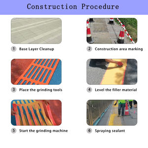 Scellant spécial à séchage rapide pour l'installation de canaux aveugles dans le pavage <span class=keywords><strong>tactile</strong></span>, la construction en maçonnerie de matériaux de construction - Product Image 3