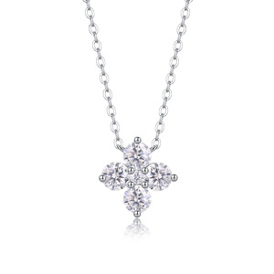 <span class=keywords><strong>Parure</strong></span> <span class=keywords><strong>Collier</strong></span> et Boucles <span class=keywords><strong>d</strong></span>'Oreilles en <span class=keywords><strong>Argent</strong></span> S925 Plaqué Or avec Zircon, Pendentif Trèfle à Quatre Feuilles Tendance, Idéale pour Mariage, Fiançailles, Fête, Cadeau - Product Image 5