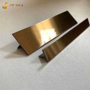 Ligne décorative en forme de T en acier inoxydable architectural EX587 pour la décoration intérieure commerciale des hôtels - Product Image 6