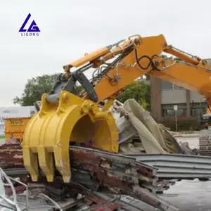 CAT330 345 Mechanical Rock Grapple Heavy