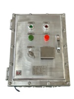 Boîtier de commande d'éclairage antidéflagrant pour zones dangereuses Ex d IIB T6 SS316L IP66 380V 40A pour plateformes offshore avec CCS