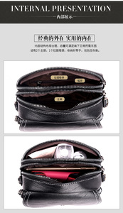 Fashion <b>Small</b> Messenger Leather Crossbody Bag Soft <b>Small</b> Pu Leather for Ladies Women's Shoulder Bags - Product Image 6