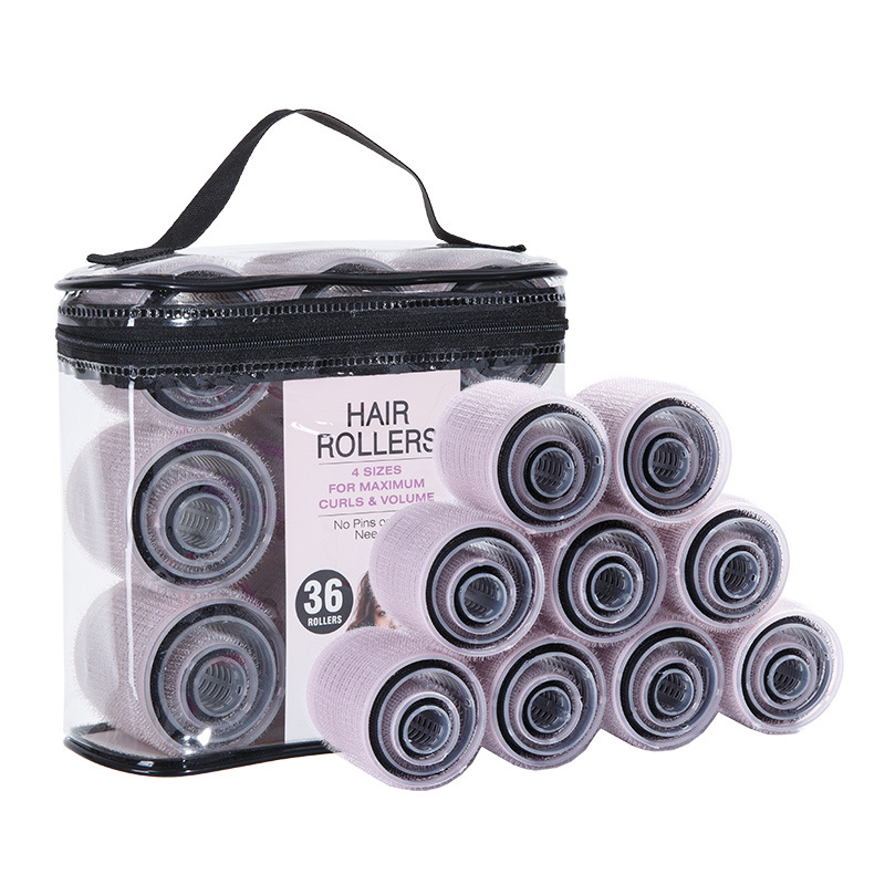 Rose clair noir-36 pièces-en sachet