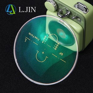 L.Jin 1.56 1.60 Lentilles progressives de forme libre <span class=keywords><strong>MR</strong></span>-8 Revêtement vert SHMC Lentille coupe <span class=keywords><strong>bleue</strong></span> Lentille blanche RX Lentilles optiques multifocales UV420 - Product Image 2