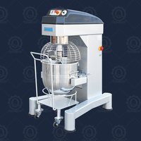 Mélangeur et Distributeur Électrique Haute Vitesse 80L en Acier Inoxydable HN QDMECH, Nouveau Modèle à Faible Bruit pour Mélanger la Farine et la Pâte à Eau