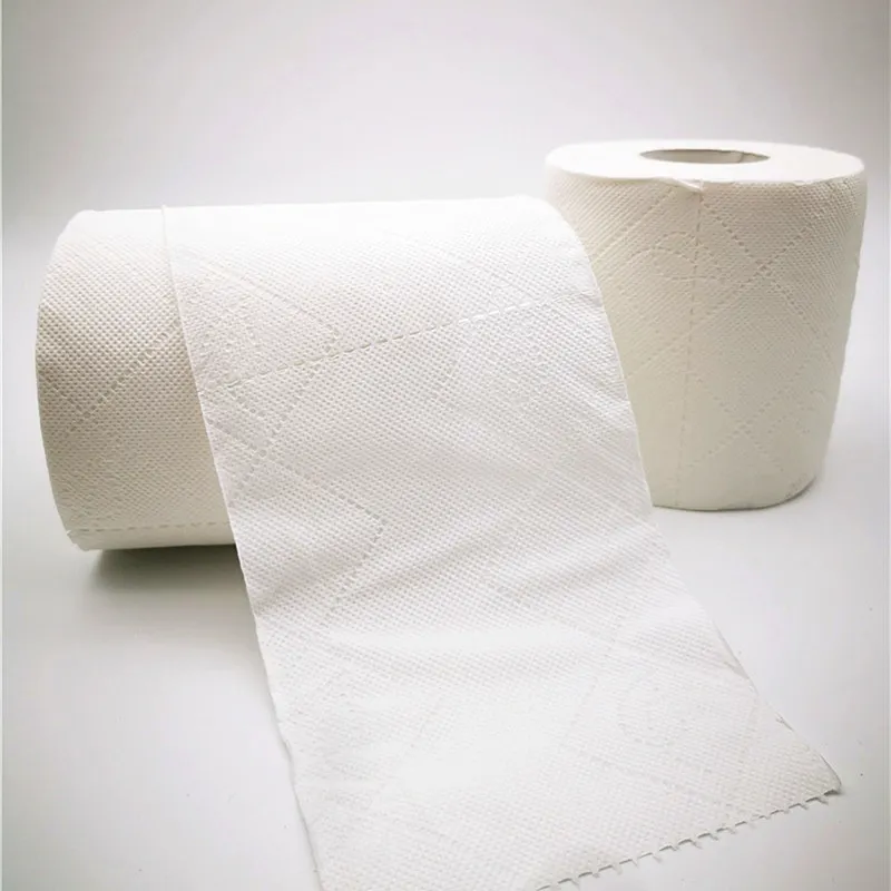 Tejido de calidad de lujo para hotel y hogar, tejido de papel higiénico de 2 capas, precio barato