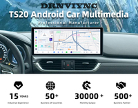 Autoradio Android universel TS20 UIS7870 12,3 pouces, écran tactile, GPS, Carplay, 4G, caméra 360°, DSP Audio, 2400*900
